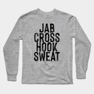 Jab Cross Hook Sweat Long Sleeve T-Shirt